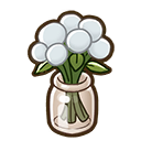 File:White flower vase.png