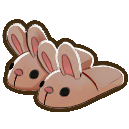 File:371Dark Brown Bunny Slipper.png
