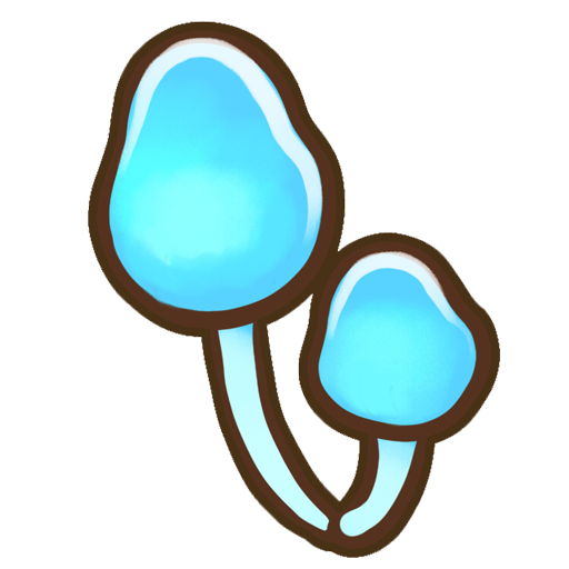 File:Blue Mushroom Wall Lamp.png
