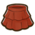 Red layered mini skirt.png