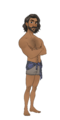 Raj bathing suit annoyed.png