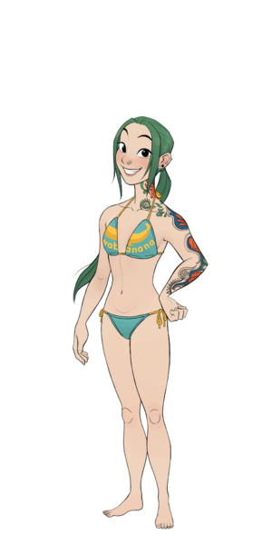 File:Yuri bathing suit happy.png