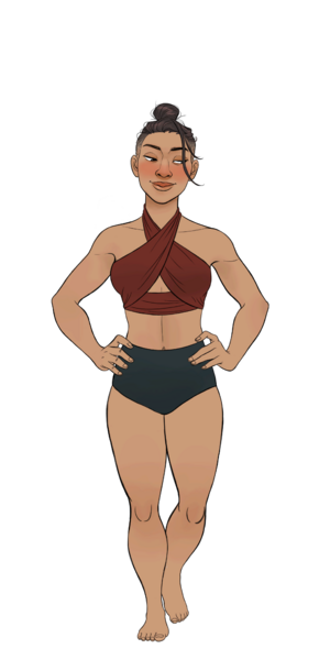 File:Chaem bathing suit blushing.png