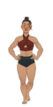 Chaem bathing suit blushing.png
