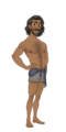 Raj bathing suit happy.png