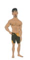 Surya bathing suit surprised.png