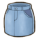 861Washed Blue Denim Skirt.png
