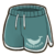 Wabanana running shorts.png