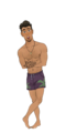 Pablo bathing suit surprised.png