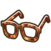 Dark red stylish glasses.png
